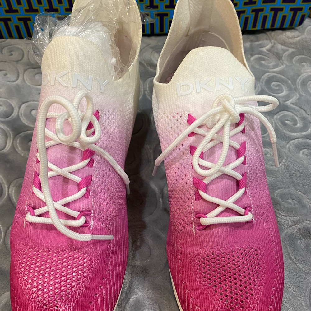 DKNY Ombre Wedge Sneakers/ Slip-ons #9